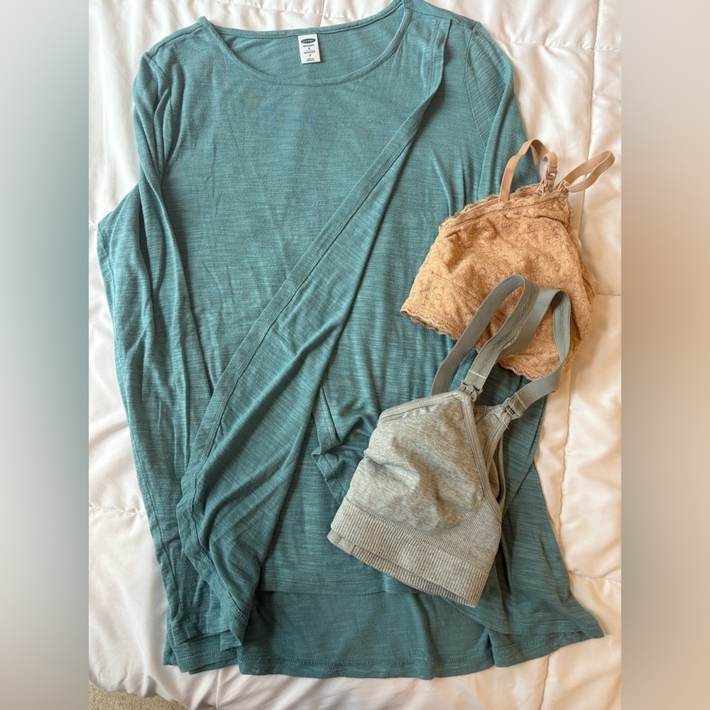 Nursing Bras and Shirt